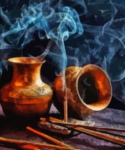 Aesthetic Incense Fragrant Smoke Paint By Numbers
