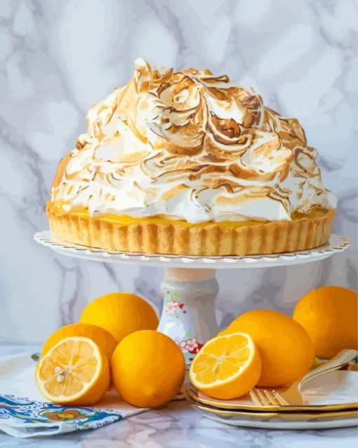 Aesthetic-Lemon-meringue-paint-by-number