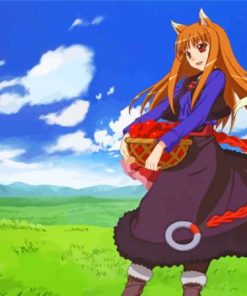 Spice And Wolf Anime Paint By Numbers