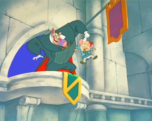 Aesthetic-The-great-mouse-Detective-paint-by-numbers