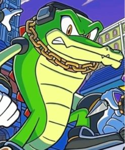 Aesthetic Crocodile Paint By Numbers