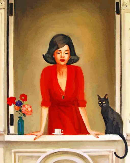 Aesthetic-Woman-paint-by-numbers-1