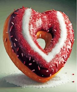 Aesthetic Donut Colors Paint By Numbers