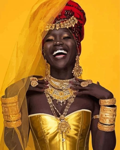 Aesthetic-happy-Queen-paint-by-numbers