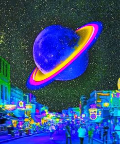 Aesthetic Planet Fantasy Paint By Numbers