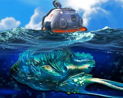 Aesthetic-subnautica-paint-by-number