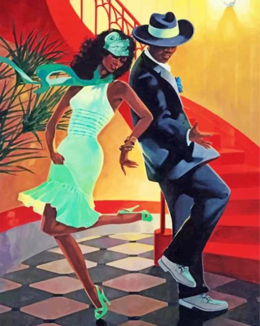 African-Couple-Salsa-paint-by-numbers