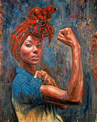 African Woman Empowerment Paint By Numbers