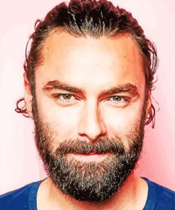 Aidan Turner Celebrity Paint By Numbers