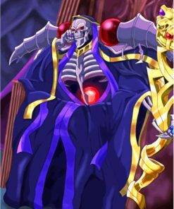 Overlord Ainz Ooal Gown Animation Paint By Numbers