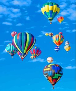 Albuquerque Balloon Fiesta Adventure Paint By Numbers