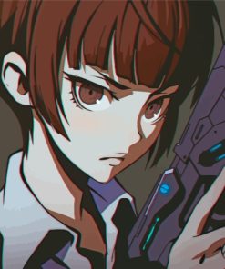 Akane Tsunemori Anime Paint By Numbers