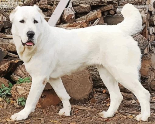 Alabai-dog-paint-by-numbers