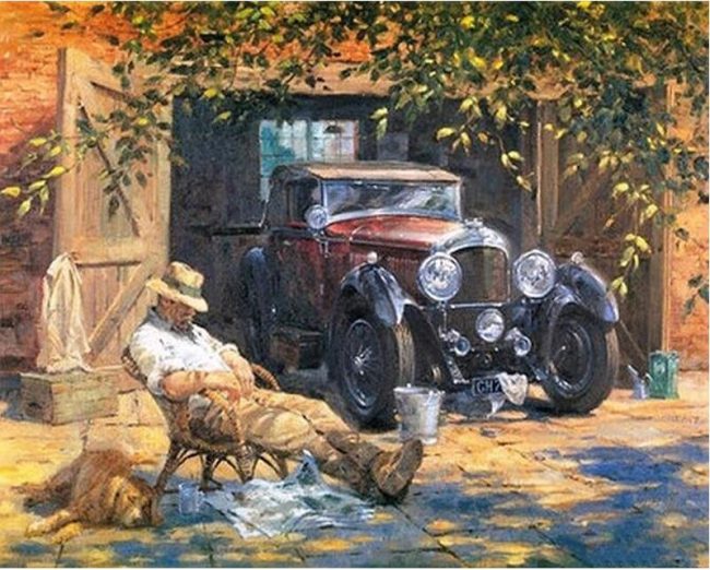 Alan Fearnley Vehicle Art Paint By Numbers