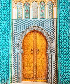 Alaouites Garden Fez Culture Paint By Numbers