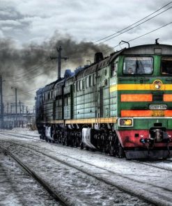 Alaska Painted Engines Paint By Numbers