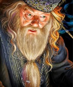 Albus Dumbledore Wizard Paint By Numbers