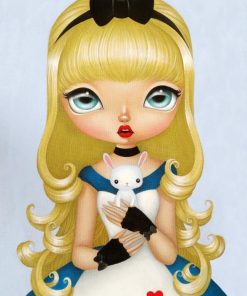 Alice Cartoon Animation Paint By Numbers