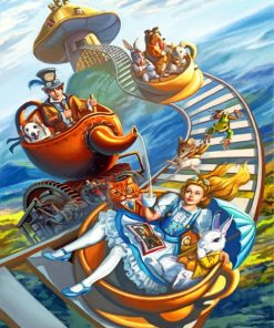 Alice in Wonderland Disney Paint By Numbers