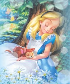 Alice Animation Scene Paint By Numbers