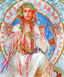 Alphonse Mucha Masterpieces Paint By Numbers