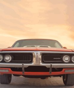 American Muscle Car Adventure Paint By Numbers
