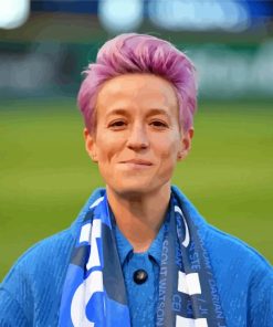 Soccer Star Megan Rapinoe Paint By Numbers