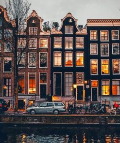 Discover Amsterdam's Charm Paint By Numbers