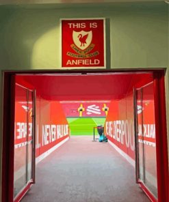 Anfield Liverpool Stadium Paint By Numbers