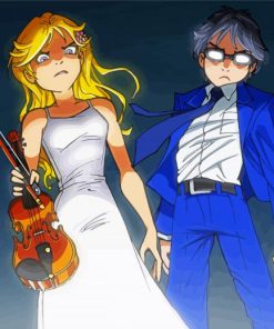 Your Lie in April Art Paint By Numbers