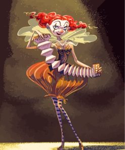 Anime Circus Performer Paint By Numbers