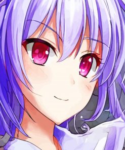 Anime Girl Expression Paint By Numbers