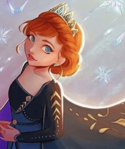 Anna Frozen Princess Paint By Numbers