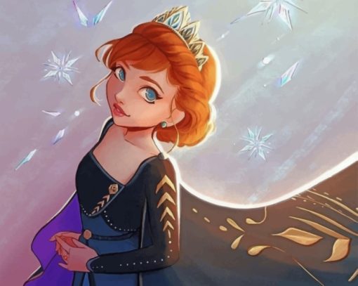 Anna-Princess-paint-by-number
