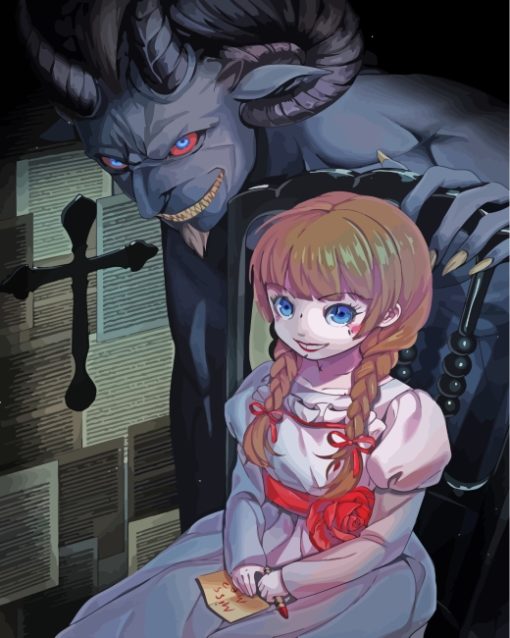 Annabelle-Horror-Movie-paint-by-numbers