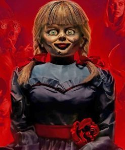 Annabelle Horror Movie Paint By Numbers