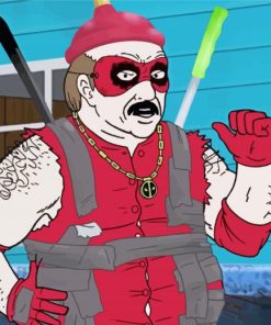 Aqua Teen Comedy Series Paint By Numbers