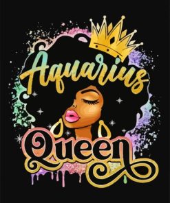 Aquarius Queen Paint By Numbers