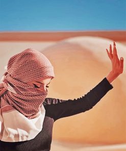 Arabian Desert Woman Paint By Numbers