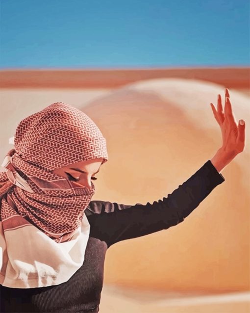 Arabian-Woman-Enjoying-The-Desert