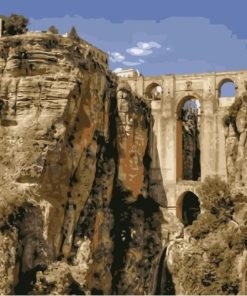 Arch Bridge Scenery Paint By Numbers