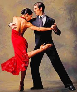 Argentine Tango Couples Paint By Numbers