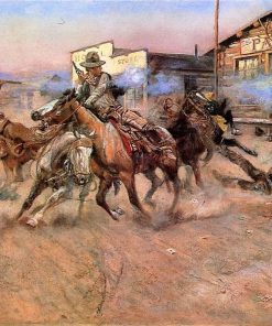 Western Cowboy Paint By Numbers