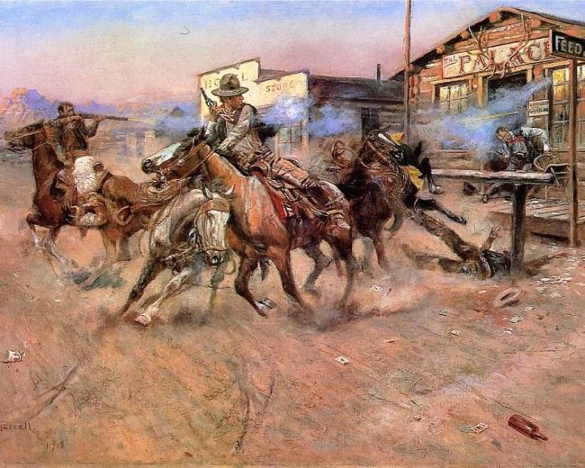 Western Cowboy Paint By Numbers