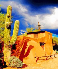 Arizona Desert Landscape Paint By Numbers