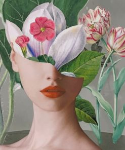 Sunflower Beauty Women Paint By Numbers