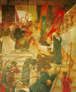 Governor Bustamante Assassination Paint By Numbers