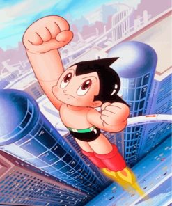 Astro Boy Anime Paint By Numbers