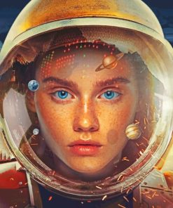 Astronaut Adventure Girl Paint By Numbers