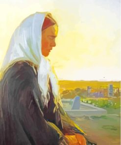 Anna Ancher At The Grave Paint By Numbers
